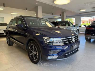 Volkswagen Tiguan 2.0 tdi Executive 4motion 150cv Blu/Azzurro usata San Michele Salentino