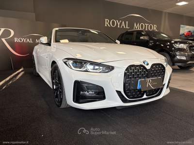 BMW Serie 4 420d 420d 48V Cabrio Msport Bianco usata Villorba