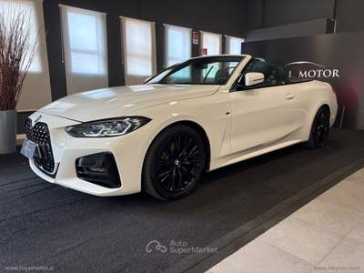 BMW Serie 4 420d 420d 48V Cabrio Msport Bianco usata Villorba