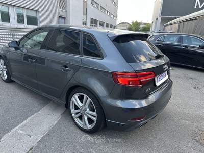 Audi A3 1.4 tfsi Sport 150cv s-tronic S-TLine Nero usata ROMA