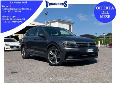 Volkswagen Tiguan 2.0 TDI 150CV R-Line 4Motion DSG Grigio usata TORINO