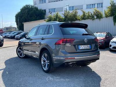 Volkswagen Tiguan 2.0 TDI 150CV R-Line 4Motion DSG Grigio usata TORINO