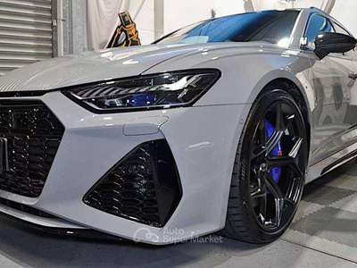 Audi RS 6 RS6 Avant 4.0 mhev performance quattro tiptronic Grigio usata Lanuvio