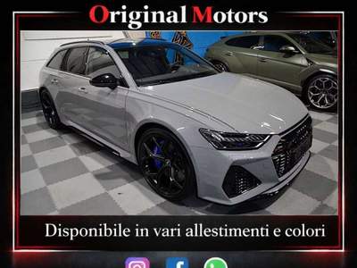 Audi RS 6 RS6 Avant 4.0 mhev performance quattro tiptronic Grigio usata Lanuvio