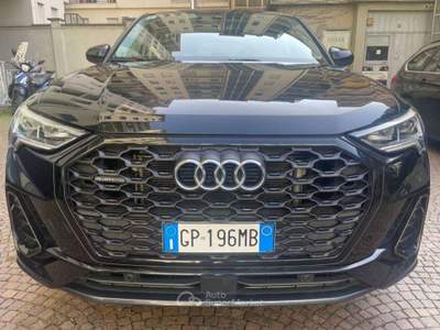 Audi Q3 Q3 Sportback 40 S-line edition 2.0 tfsi 4 S-tronic Nero usata Torino