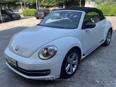 Volkswagen Maggiolino Cabrio 2.0Tdi Sport 150Cv-CON SOLO 85.895KM!!! PREZZO REALE Bianco usata Rovato