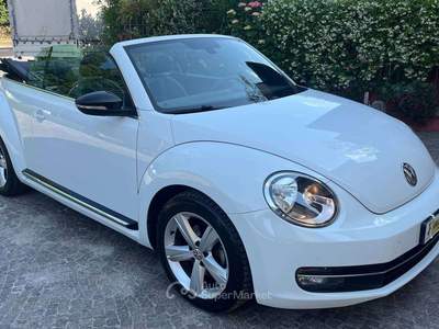 Volkswagen Maggiolino Cabrio 2.0Tdi Sport 150Cv-CON SOLO 85.895KM!!! PREZZO REALE Bianco usata Rovato