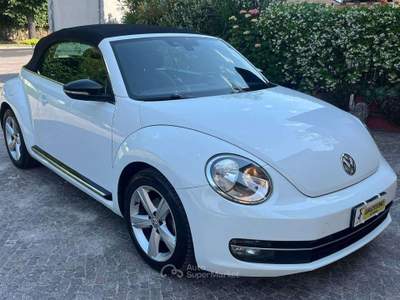 Volkswagen Maggiolino Cabrio 2.0Tdi Sport 150Cv-CON SOLO 85.895KM!!! PREZZO REALE Bianco usata Rovato