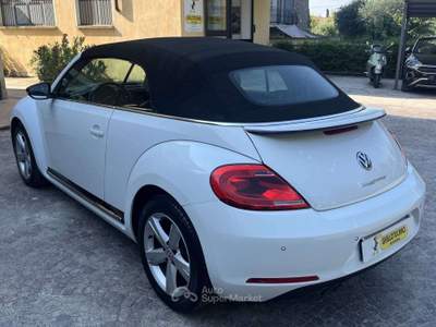 Volkswagen Maggiolino Cabrio 2.0Tdi Sport 150Cv-CON SOLO 85.895KM!!! PREZZO REALE Bianco usata Rovato
