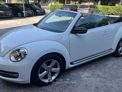 Volkswagen Maggiolino Cabrio 2.0Tdi Sport 150Cv-CON SOLO 85.895KM!!! PREZZO REALE Bianco usata Rovato