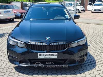 BMW Serie 3 320d 320 320d Touring Business Advantage aut. Nero usata Pieve a Nievole