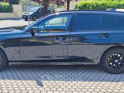BMW Serie 3 320d 320 320d Touring Business Advantage aut. Nero usata Pieve a Nievole