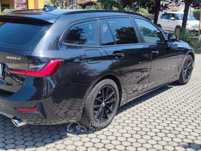BMW Serie 3 320d 320 320d Touring Business Advantage aut. Nero usata Pieve a Nievole