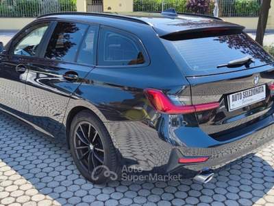 BMW Serie 3 320d 320 320d Touring Business Advantage aut. Nero usata Pieve a Nievole