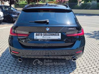 BMW Serie 3 320d 320 320d Touring Business Advantage aut. Nero usata Pieve a Nievole