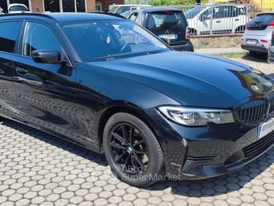 BMW Serie 3 320d 320 320d Touring Business Advantage aut. Nero usata Pieve a Nievole