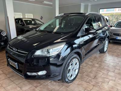 Ford Kuga 2.0 tdci Titanium 4wd *CINGHIA FATTA Nero usata Carvico