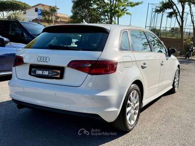 Audi A3 A3 Sportback 5p 1.9 tdi Attraction 110cv Bianco usata Castel Gandolfo