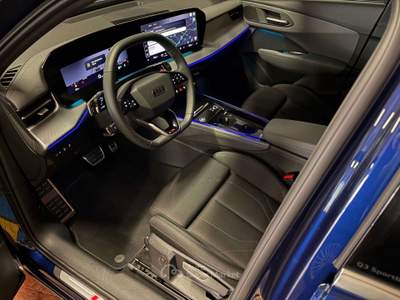 Audi Q3 Q3 II  Sportback Sportback 1.5 tfsi mhev S line edition 150cv s-tronic Blu/Azzurro usata Milano