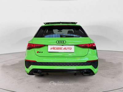 Audi RS 3 Sportback | TETTO, MATRIX, FULL PELLE, KYALAMI GREEN | BOLLO 03/2027 Verde usata Milano