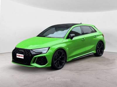 Audi RS 3 Sportback | TETTO, MATRIX, FULL PELLE, KYALAMI GREEN | BOLLO 03/2027 Verde usata Milano
