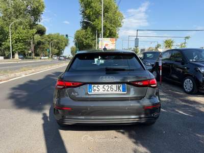 Audi A3 35 G tron SPB S tronic Business Navi Led Grigio usata Roma