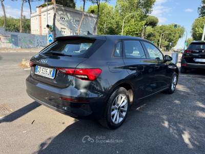 Audi A3 35 G tron SPB S tronic Business Navi Led Grigio usata Roma