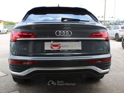 Audi Q5 Sportback 40 2.0 tdi mhev 12V SPB S Line Plus SLINE 4X4 s-tronic Grigio usata TAGLIO DI PO