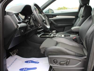Audi Q5 Sportback 40 2.0 tdi mhev 12V SPB S Line Plus SLINE 4X4 s-tronic Grigio usata TAGLIO DI PO