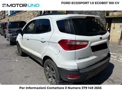 Ford EcoSport EcoSport 1.0 ecoboost Titanium 100cv - LEGGI NOTE- Bianco usata Genova