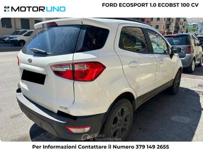 Ford EcoSport EcoSport 1.0 ecoboost Titanium 100cv - LEGGI NOTE- Bianco usata Genova