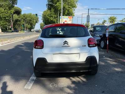 Citroen C3 83cv Benzina 5 porte Shine Navi bicolor pdc Bianco usata Roma
