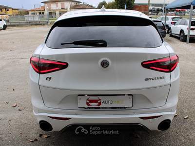 Alfa Romeo Stelvio 2.2 t Veloce Q4 210cv auto 4x4 FULL-OPTIONAL Bianco usata TAGLIO DI PO