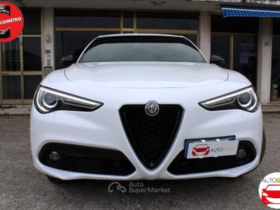 Alfa Romeo Stelvio 2.2 t Veloce Q4 210cv auto 4x4 FULL-OPTIONAL Bianco usata TAGLIO DI PO