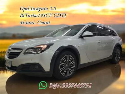 Opel Insignia 2.0 BiTurbo195CV CDTI 4x4 aut. Country Tourer SW Argento usata Leini
