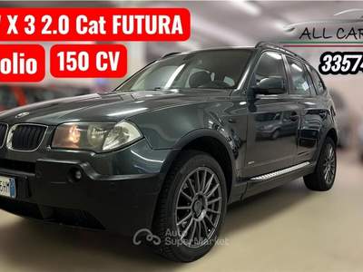 BMW X3 2.0d cat Futura Verde usata Leini