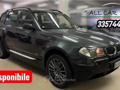 BMW X3 2.0d cat Futura Verde usata Leini
