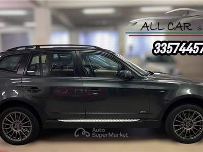 BMW X3 2.0d cat Futura Verde usata Leini