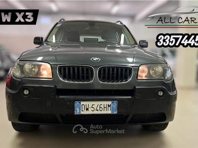 BMW X3 2.0d cat Futura Verde usata Leini