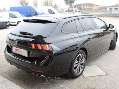 Peugeot 508 SW 1.5 bluehdi GT Allure Pack s&s 130cv eat8 Nero usata TAGLIO DI PO