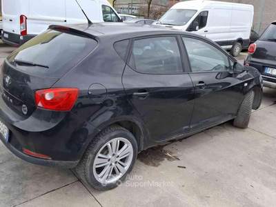 Seat Ibiza 1.4 5 porte UNICO PROPRIETARIO Nero usata Cigognola