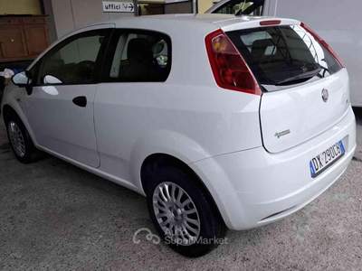 Fiat Grande Punto 1.4 3P. METANO Natural Power Bianco usata Cigognola