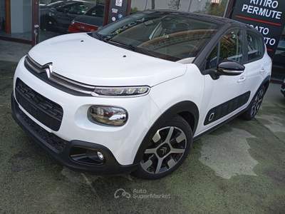Citroen C3 1.2 PureTech 110CV Shine Aut. Bianco usata Giugliano in Campania