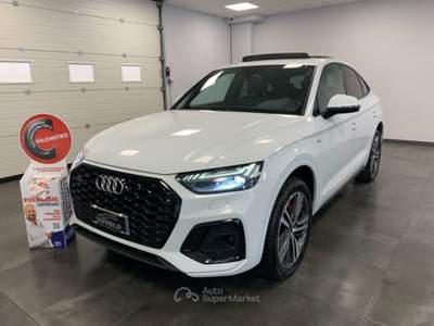 Audi Q5 SPB Tetto Apribile Sportback S Line Quattro 40 TDI Bianco usata Qualiano