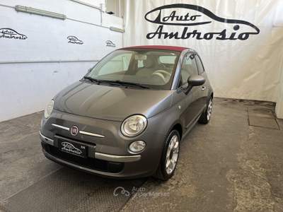 Fiat 500 500C 1.2 Lounge 69cv TUA DA 99,00 AL MESE Grigio usata San Giuseppe Vesuviano