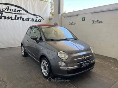 Fiat 500 500C 1.2 Lounge 69cv TUA DA 99,00 AL MESE Grigio usata San Giuseppe Vesuviano