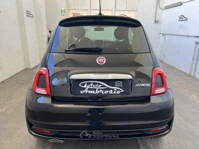 Fiat 500 1.0 70cv Ibrido Sport TUA DA 129,00 EURO AL MESE Nero usata San Giuseppe Vesuviano