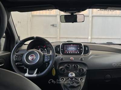 Fiat 500 1.0 70cv Ibrido Sport TUA DA 129,00 EURO AL MESE Nero usata San Giuseppe Vesuviano
