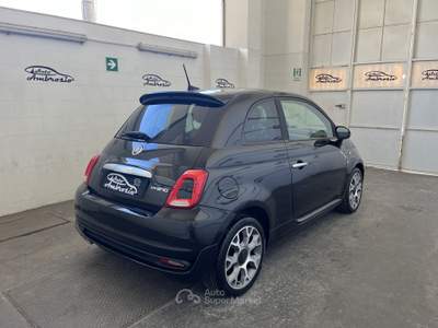 Fiat 500 1.0 70cv Ibrido Sport TUA DA 129,00 EURO AL MESE Nero usata San Giuseppe Vesuviano