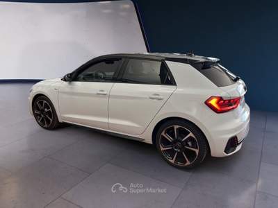 Audi A1 II 2019 Sportback Sportback 30 1.0 tfsi S Line Edition 116cv s-tronic Bianco usata Torino